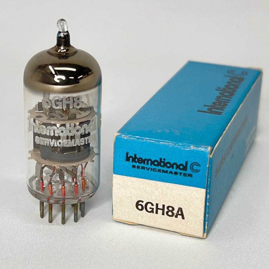 (1) Tested International Service Master 6GH8A Tube with Box Made in Hungary (i)
