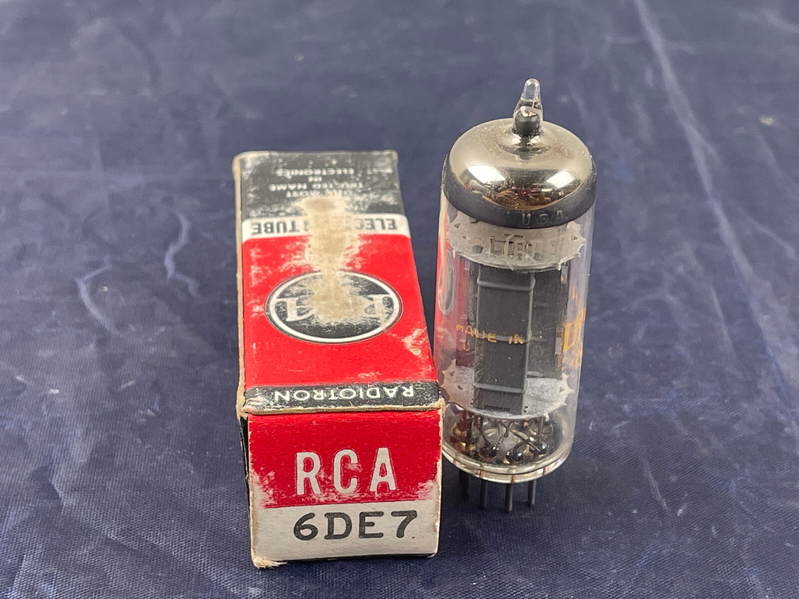 Vacuum Tubes RCA Collection Lot 6: 6dc6 rca 6dc8 6cg8a 6DE7 9AU7 6Fq5A Set #15