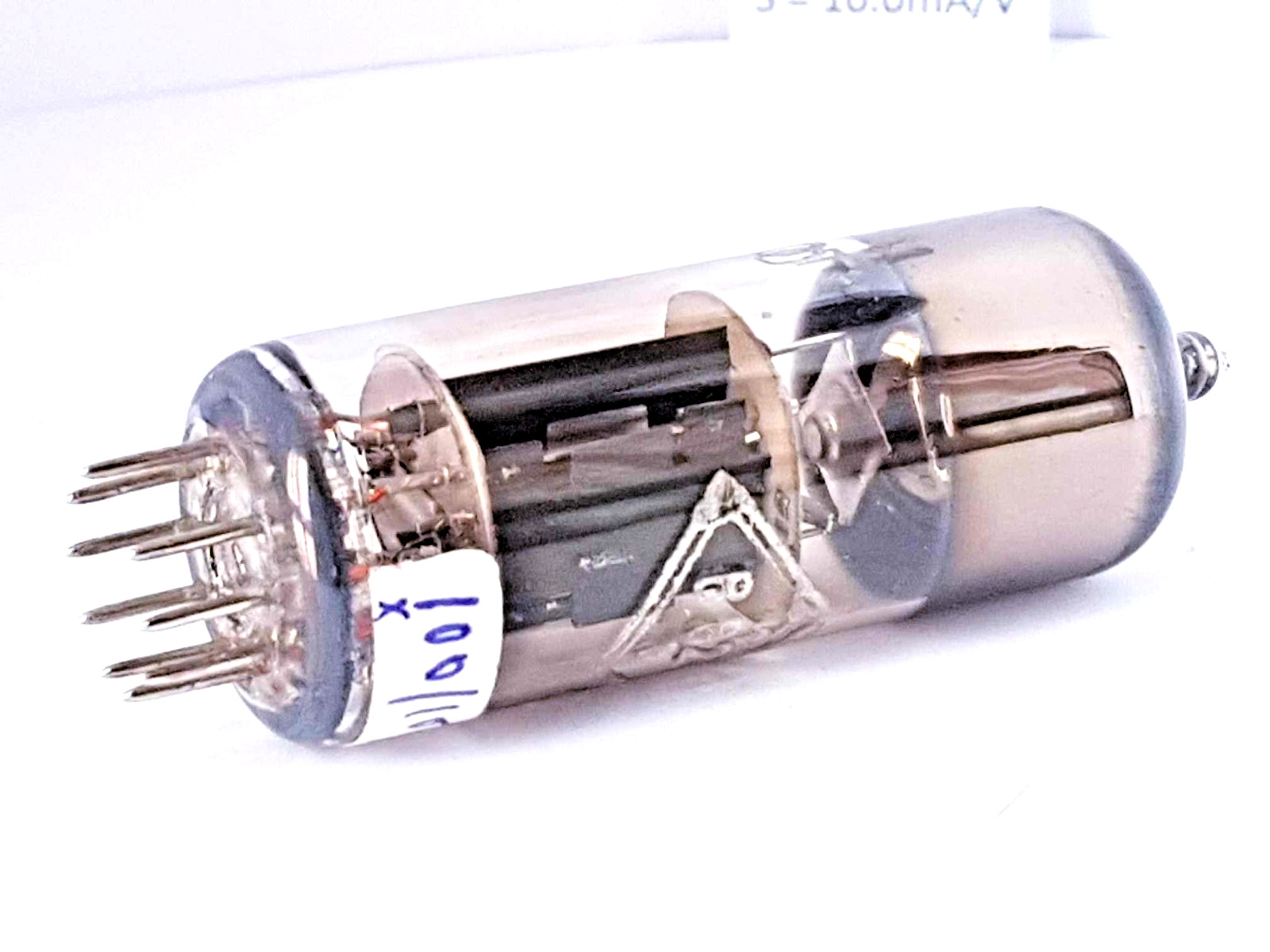 1 x 6N6P FOTON TESTED 1964y TUBE ECC99 E182CC SQUARE GETTER NEW