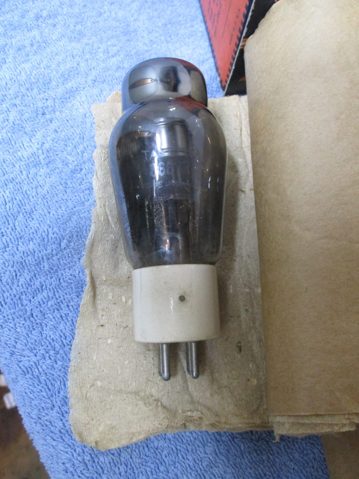 2 Taylor 866 jr. And T40 Rectifier Gas Tube Ham Radio Transmitter