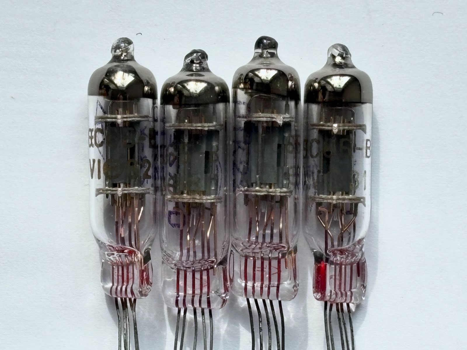 4PCS 6S6B-V ( 6С6Б-В ) Hi-durable Miniature Audio Triode RZEP Tubes! NOS! OTK!