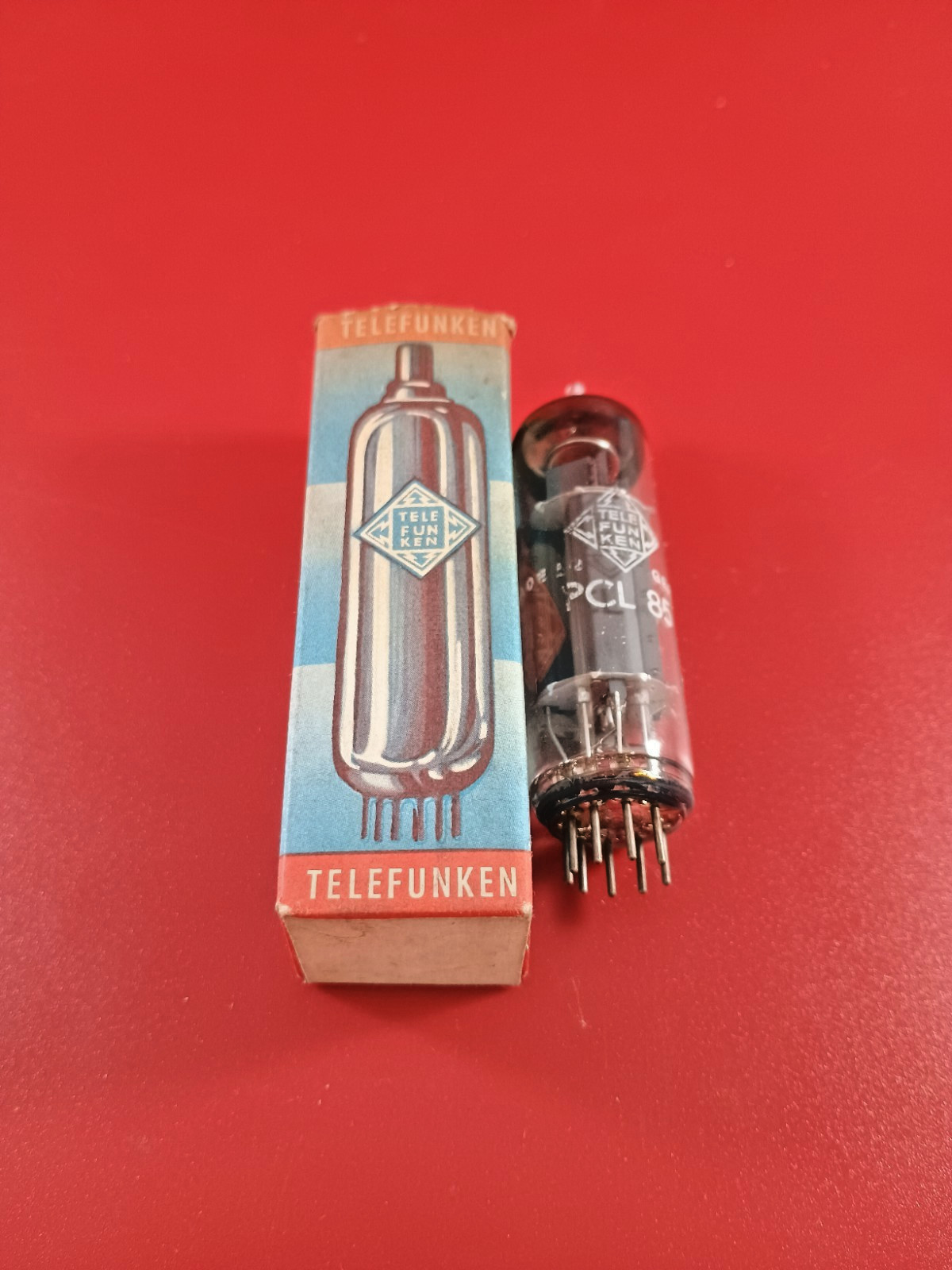 TELEFUNKEN PCL85 VINTAGE ELECTRON TUBE MFG GERMANY 18GV8