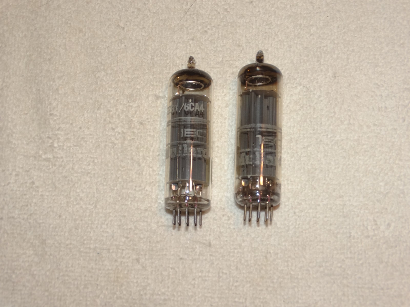 2 x 6CA4/EZ81 IEC-Mullard Tubes*O-Getter*Very Strong Testing*#10
