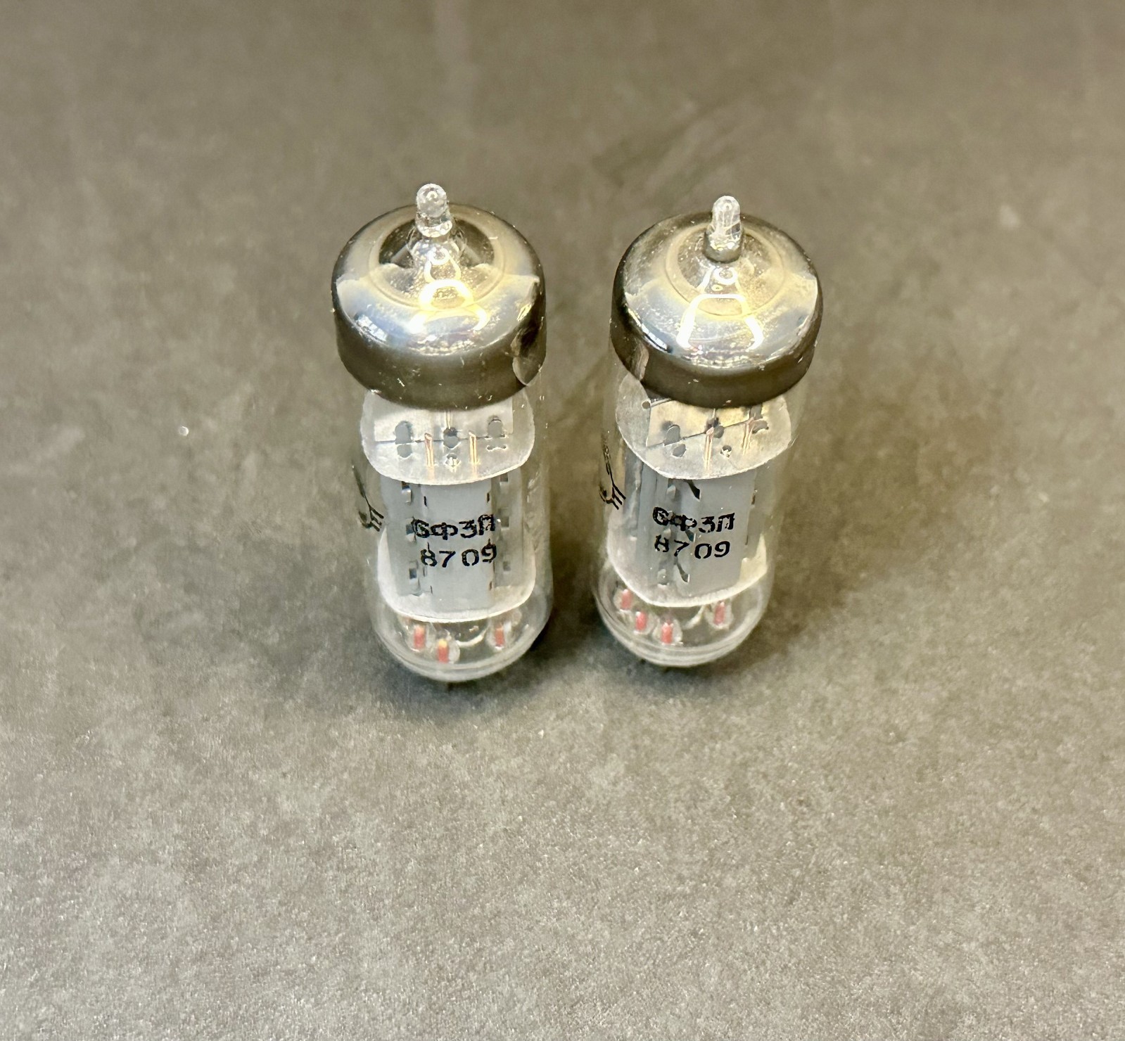 2 PCS 6F3P (6BM8, ECL82) NEW TRIODE – PENTODE VACUUM TUBE TESTED SVETLANA 92’s
