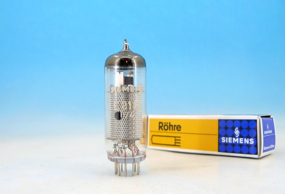 1x Electrically Tested Vintage 70’s E81L SIEMENS Pentode Tube 6686 / ~EL861 NEW