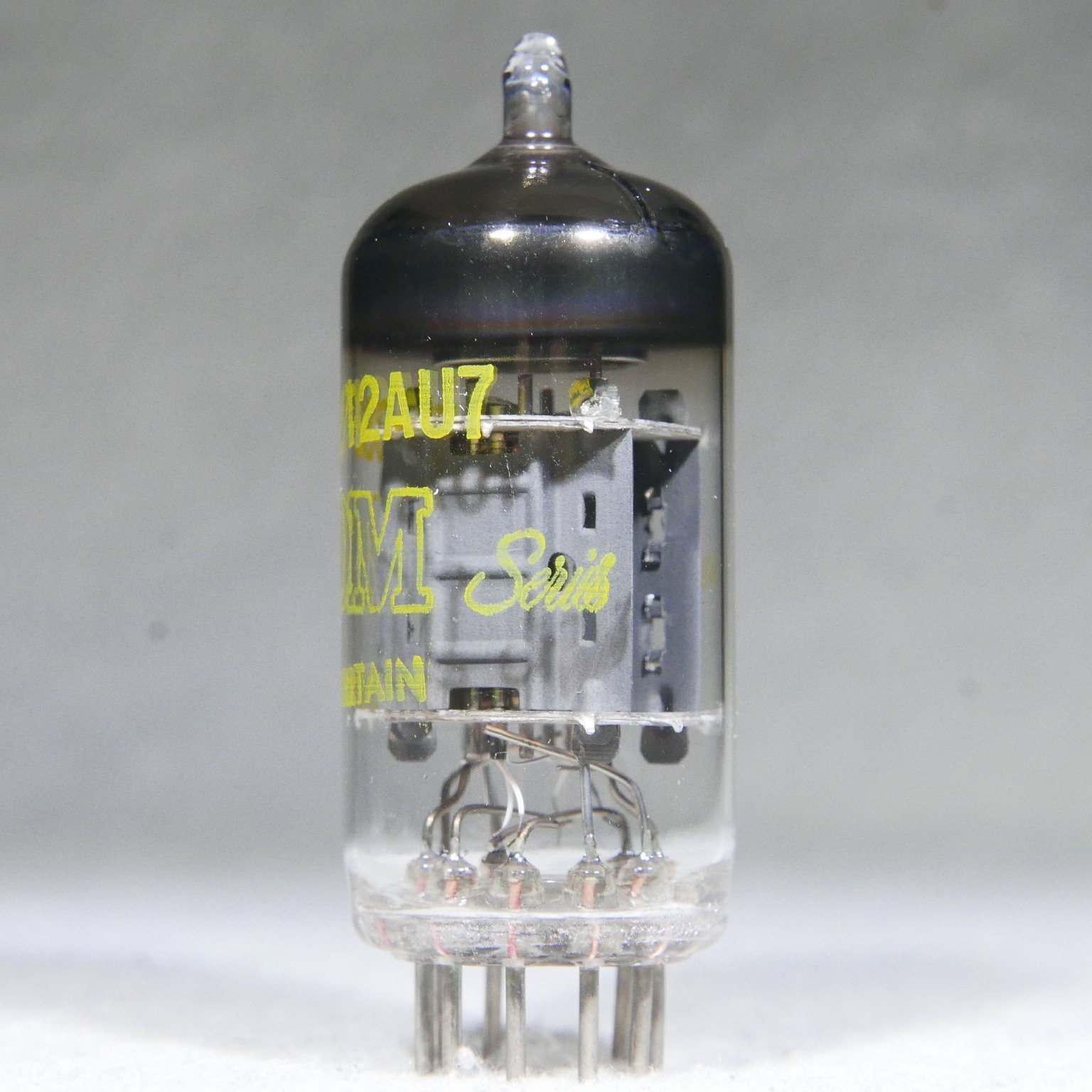 Rare Mullard 10M Master Series 12AU7/ECC82 Short Plate O-Getter UK 1966 Strong