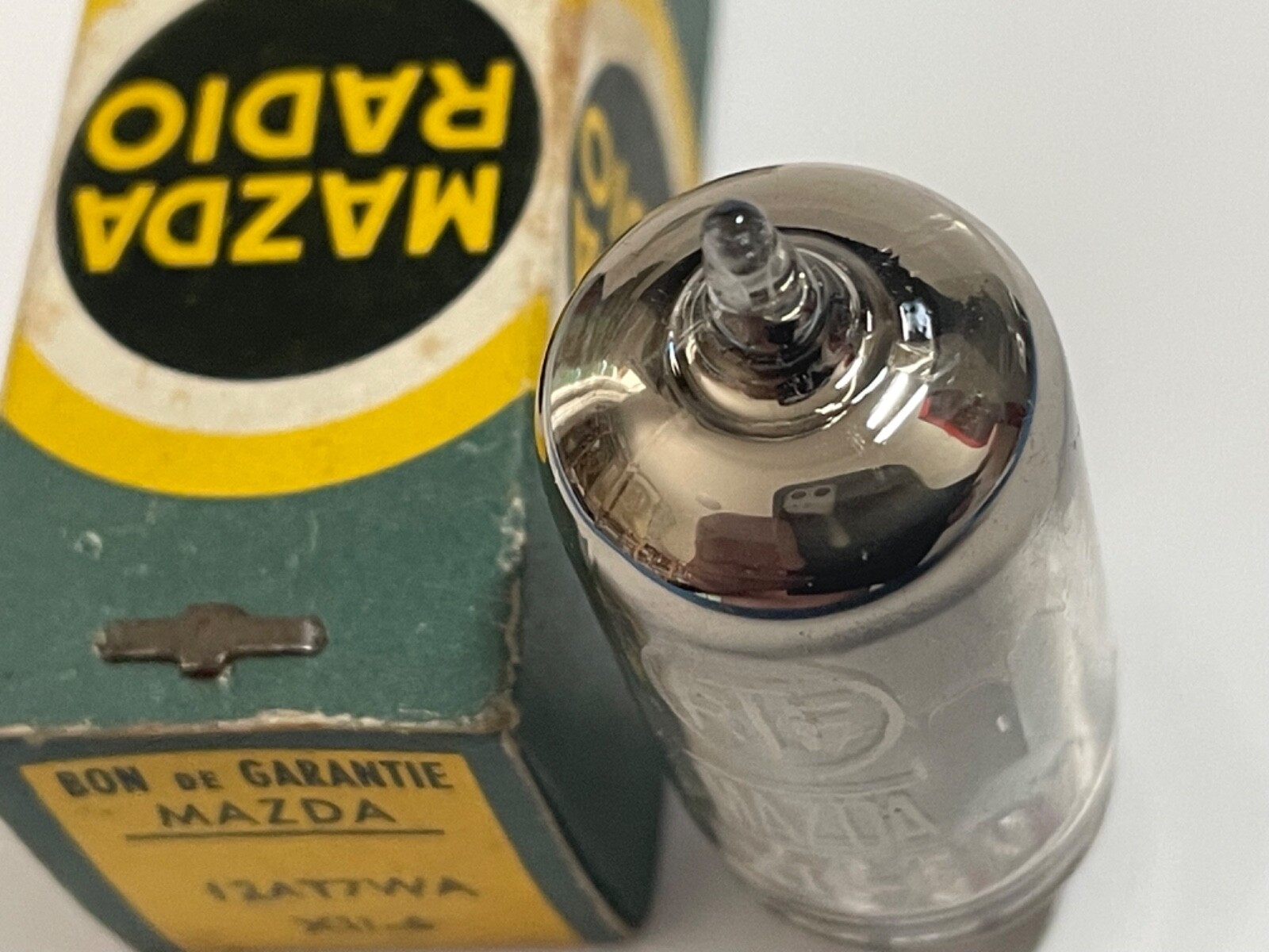 ULTRA RARE SEALED MAZDA ECC801S tube 12AT7WA 110% 112% AMPLITREX