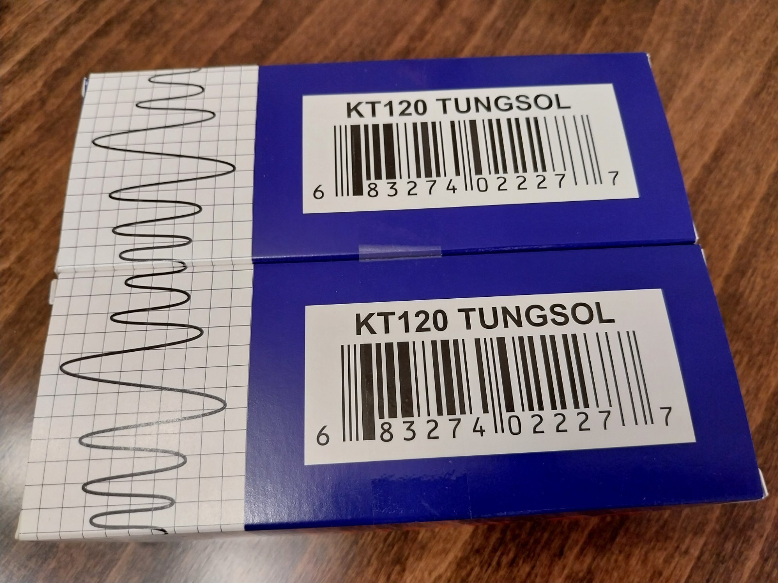 TUNG-SOL KT120 SELECTED (GRADE 2) MATCHED PAIR. NEW