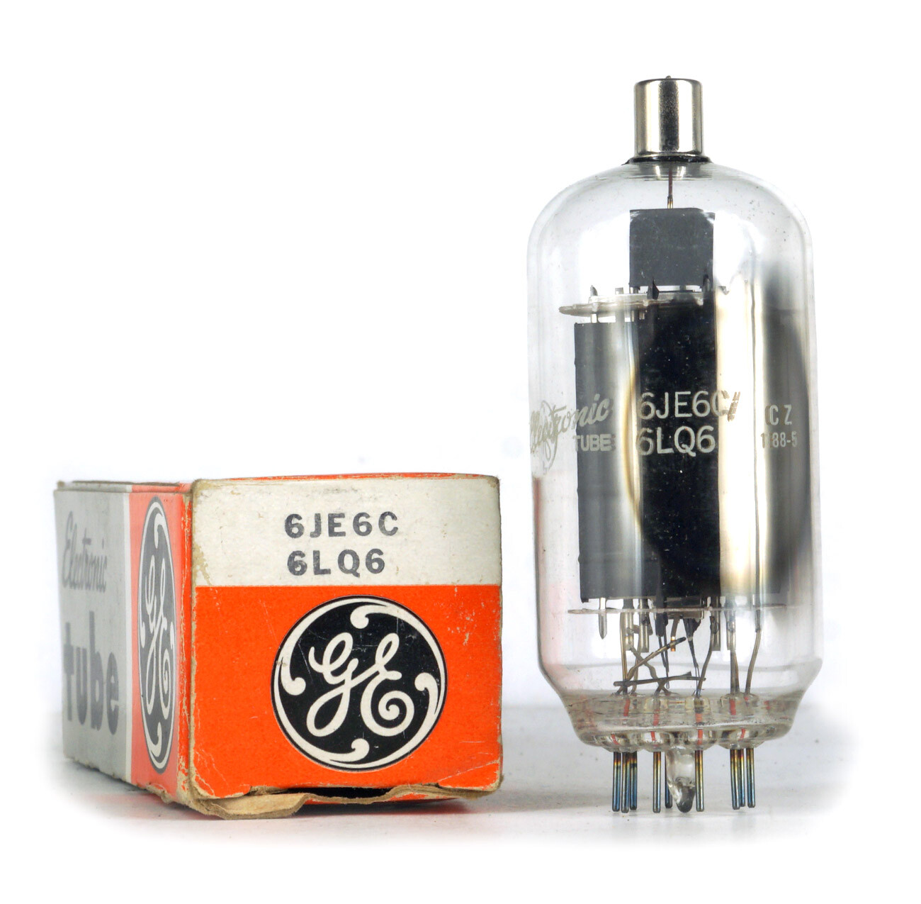 6JE6C/6LQ6/6MJ6 GE NOS Tube Röhre Lampe TSF Valvola Valvula Valve 진공관 真空管 电子管