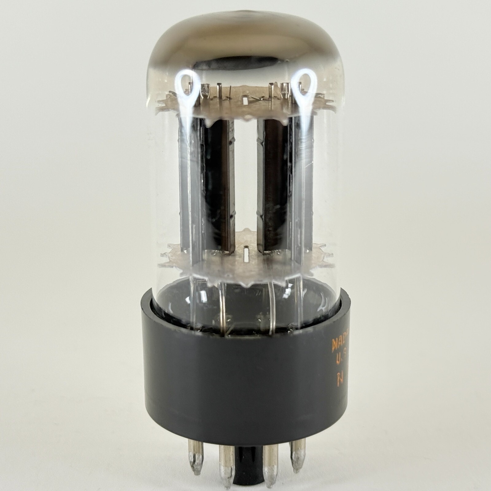 (1) Tested Balanced 1963 RCA 6SN7GTB Tube Code NB Black Plates O Getter 6SN7GT