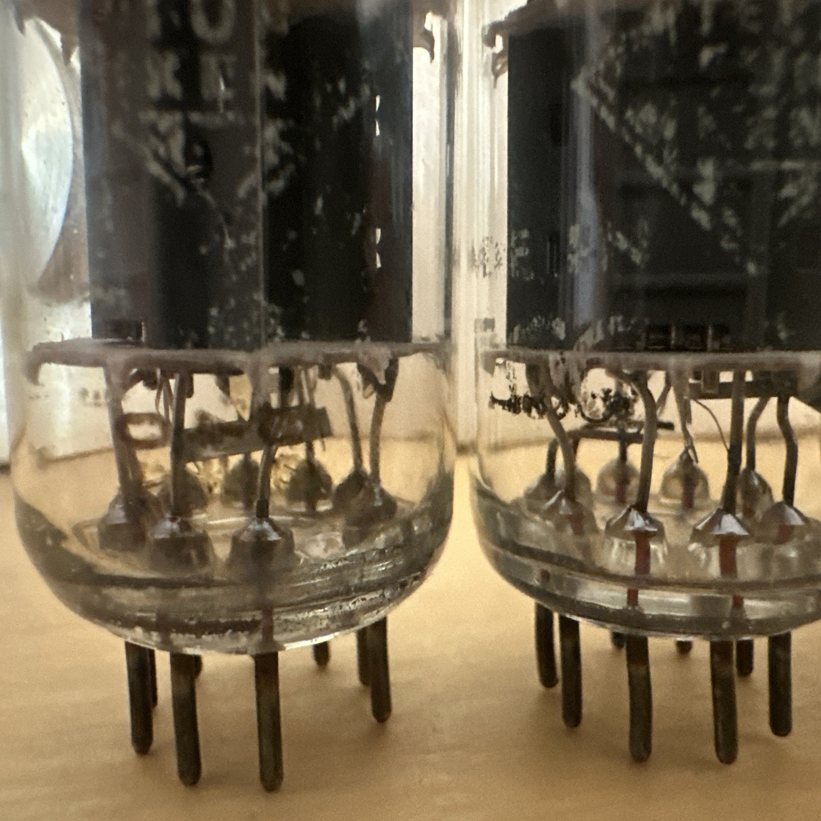 VINTAGE Quad ECC802S 12AU7 SIEMENS Triple Mica Rare! Telefunken Branded Lot B