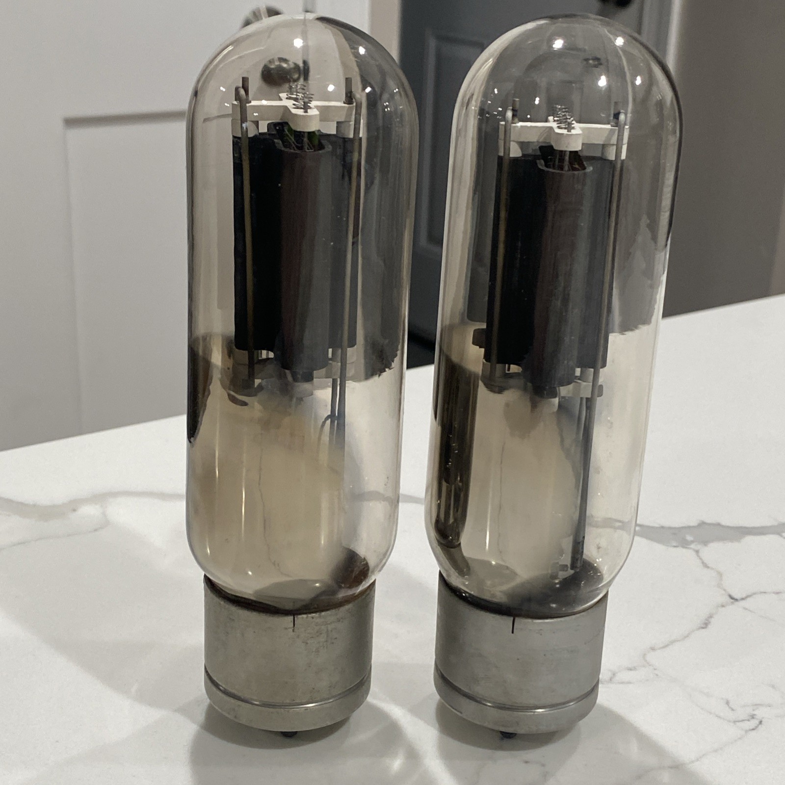 2 X Excellent NOS Matched General Electric VT4C / 211 tubes