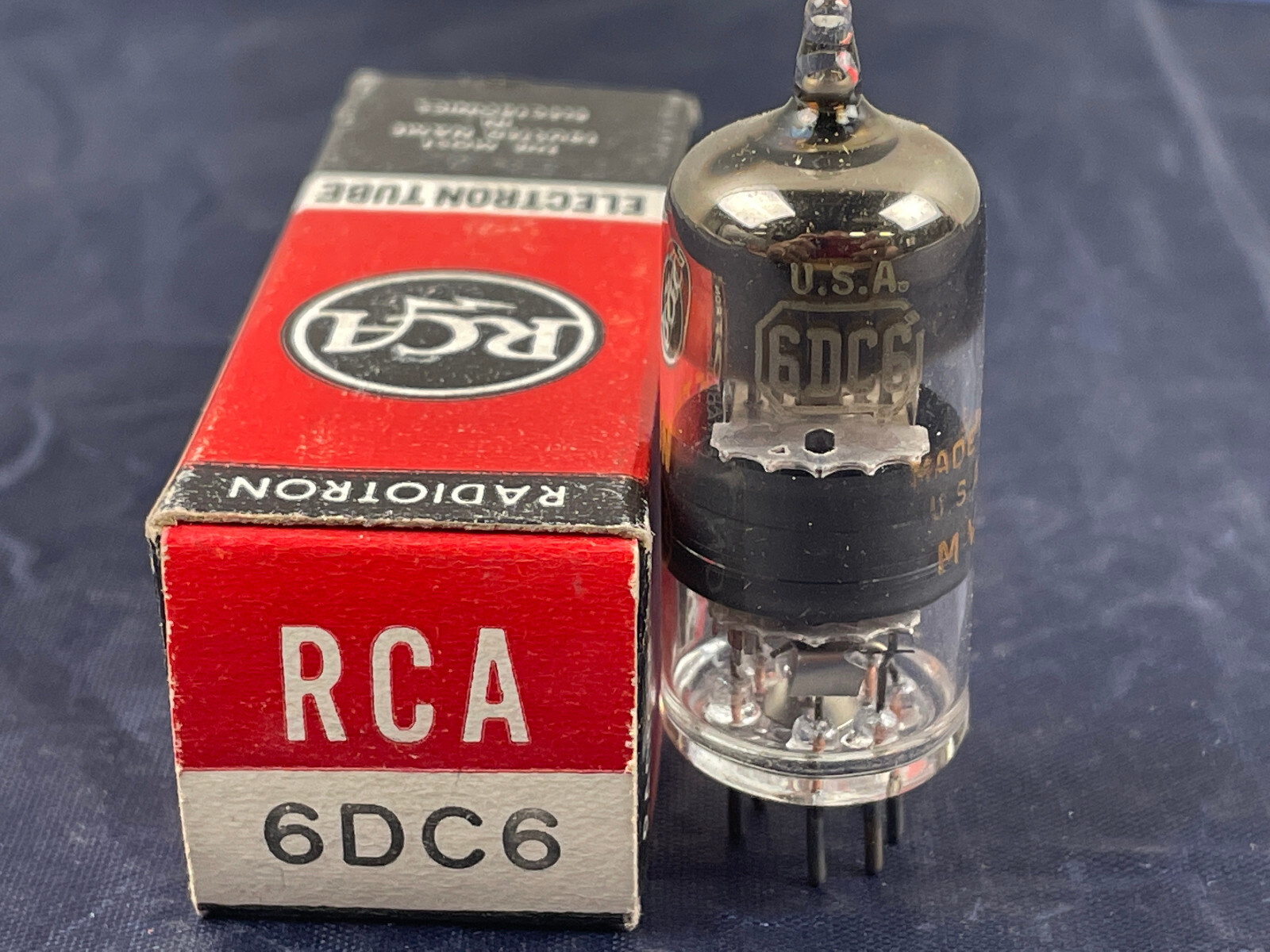 Vacuum Tubes RCA Collection Lot 6: 6dc6 rca 6dc8 6cg8a 6DE7 9AU7 6Fq5A Set #15