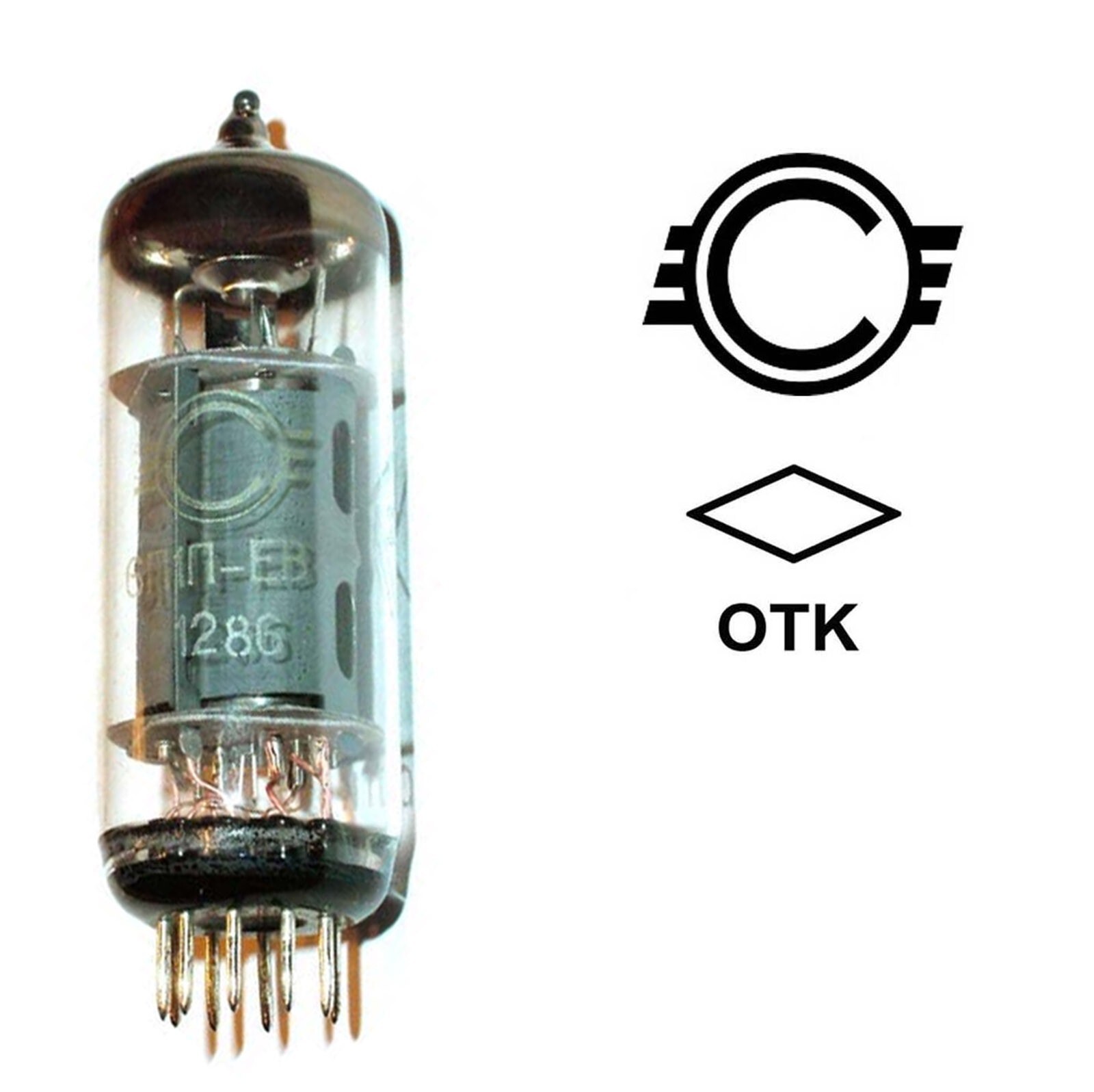 4pcs 6P1P-EV ~ 6AQ5 EL90 Svetlana Output Tetrode Tube Same Date 02-1987 USSR