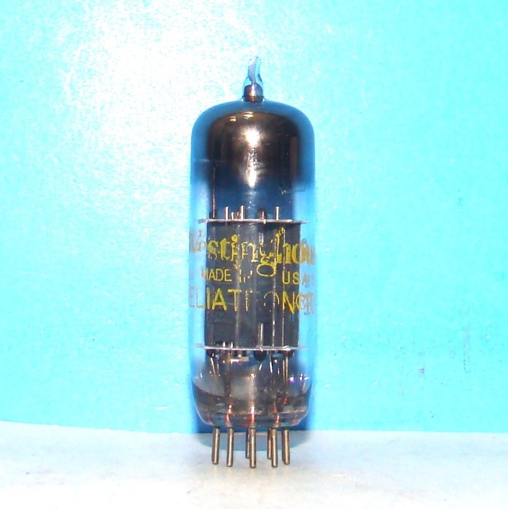 12BY7A Westinghouse ham radio amplifier vintage audio vacuum tube valve 12BY7