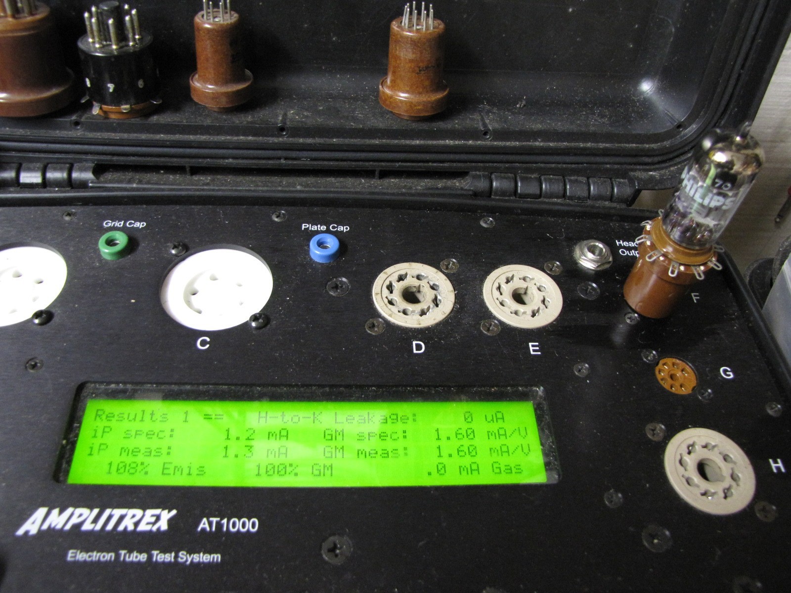 1975 Phillips / Mullard 6CA7 (quad) 7025 /12AX7 (three) MATCH SET !!!!!!
