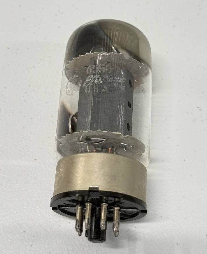 GE 6550A Vacuum Tube USA Gray Plate Pentode Audio Valve for Amps Single