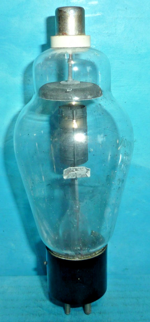 1 Hytron 866/866A Half-Wave Rectifier Tube Black Plates Foil D Getter Tested