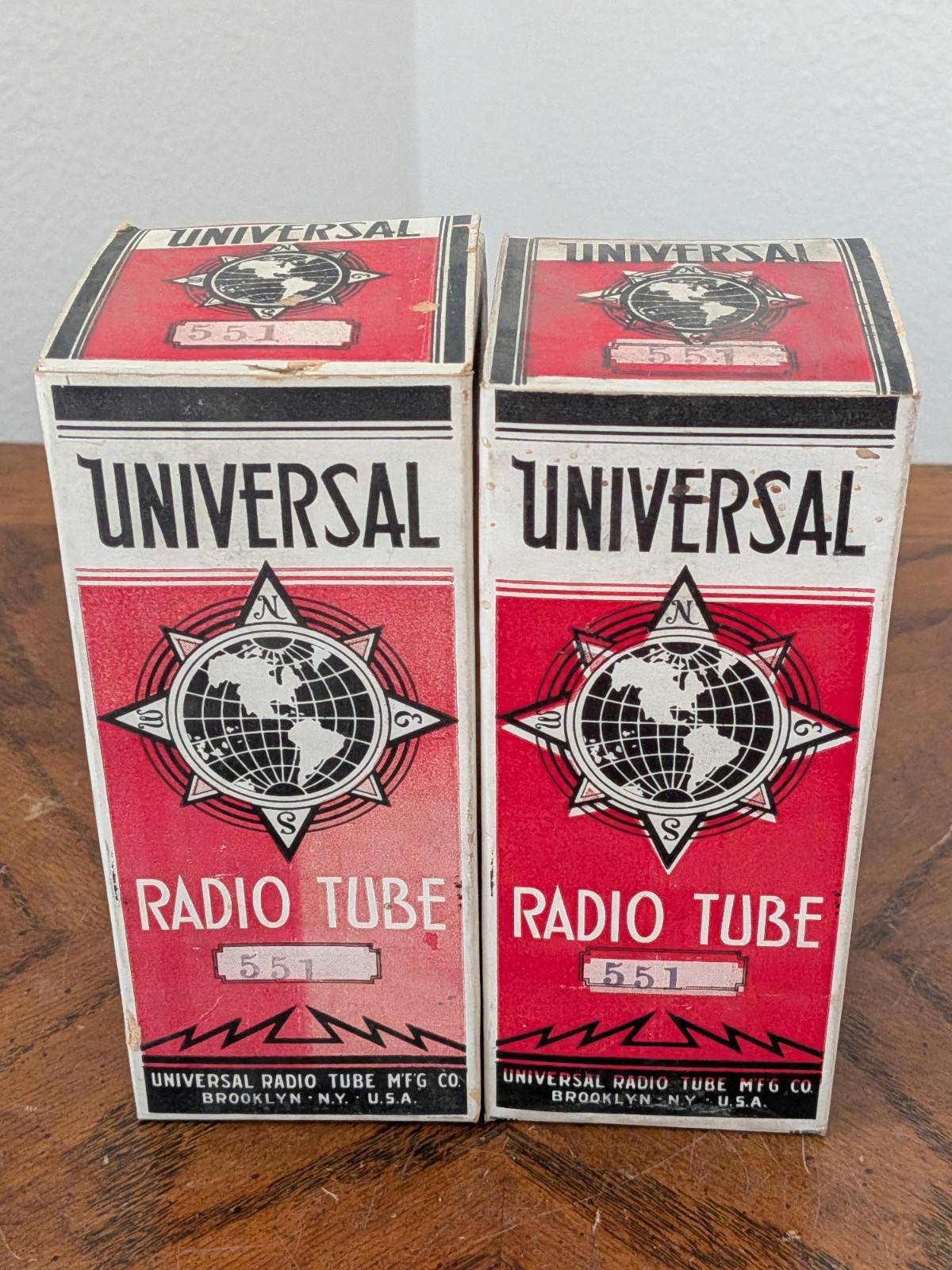 Pair Of Universal 551 35/51 Vari-Mu Tubes