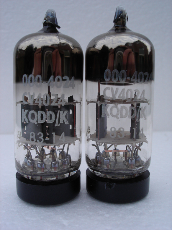 MULLARD 12AT7 ECC81 CV4024 TUBES (NOS) MATCHED PAIR