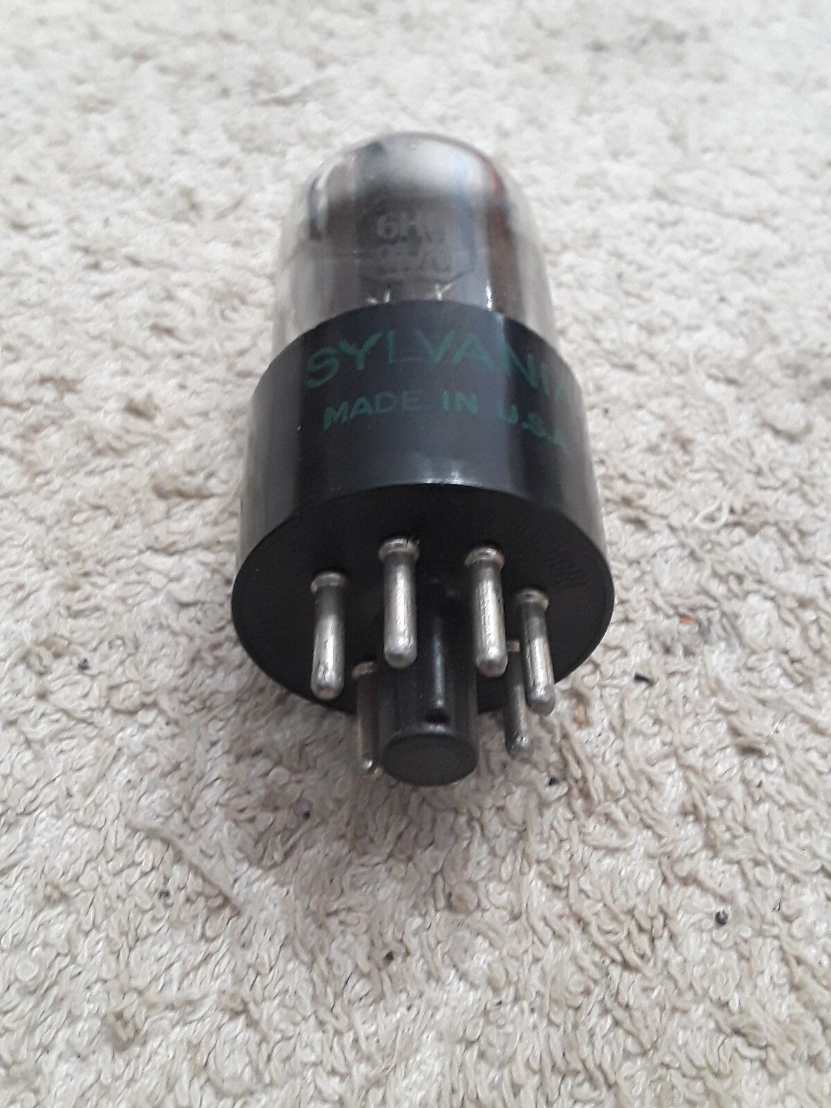 NOS Sylvania 6H6GT/G Vacuum tube – White Box – Tested