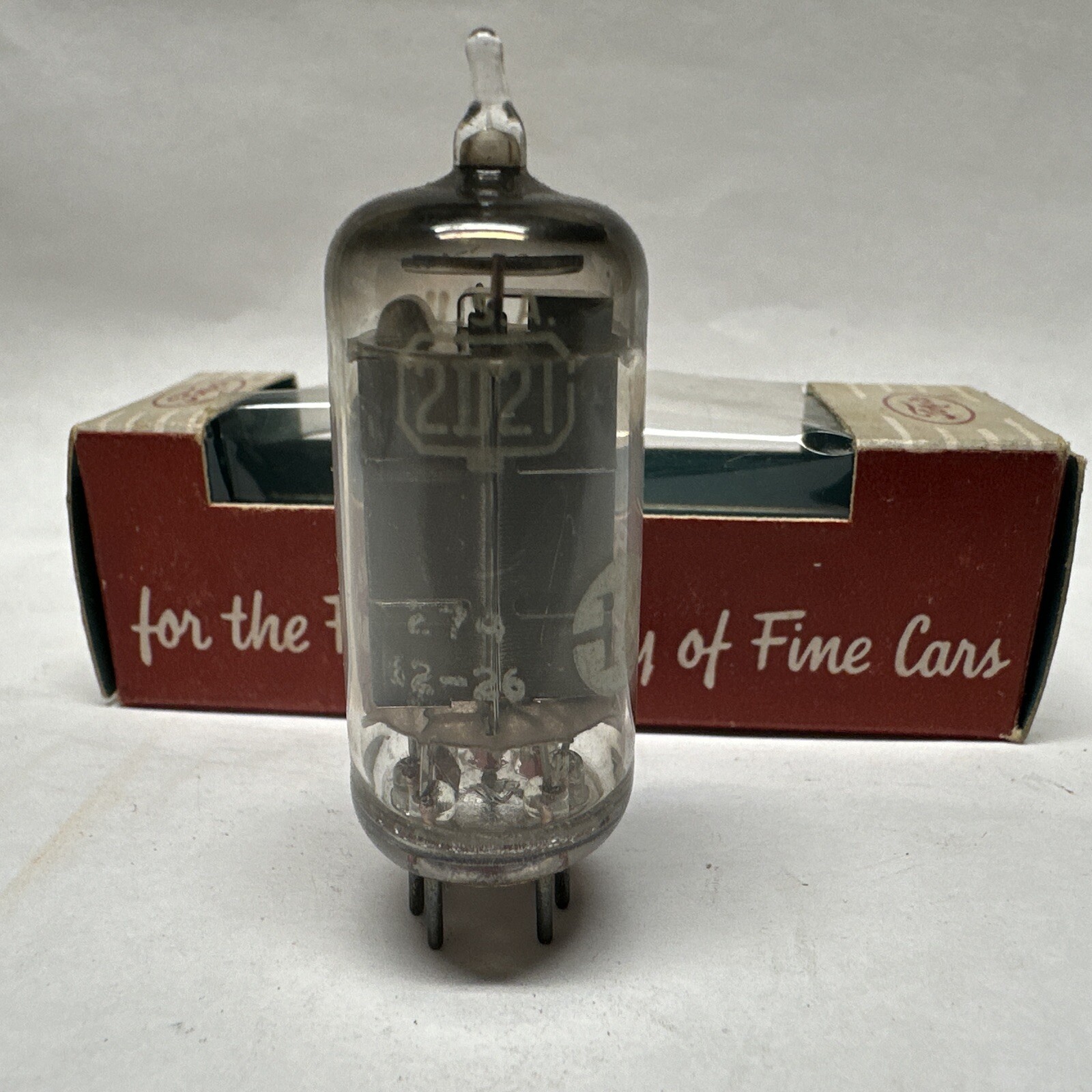 Vintage BURROUGHS Ford Motor Co. FoMoCo 2D21 Tube. Tube Radio, TV, In Box