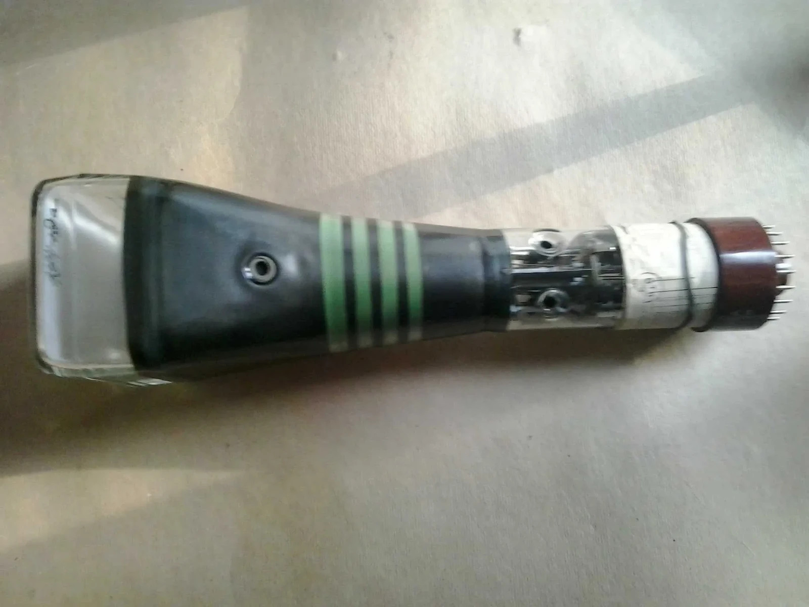 16LO2A 16ЛО2А soviet Melz Oscilloscope CRT Tube Blue