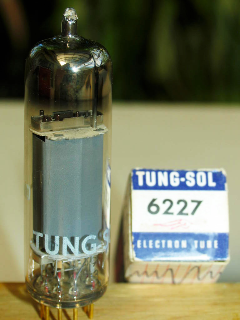 Tung Sol Amperex Holland gold pin 6227 E80L output pentode NIB NOS tube