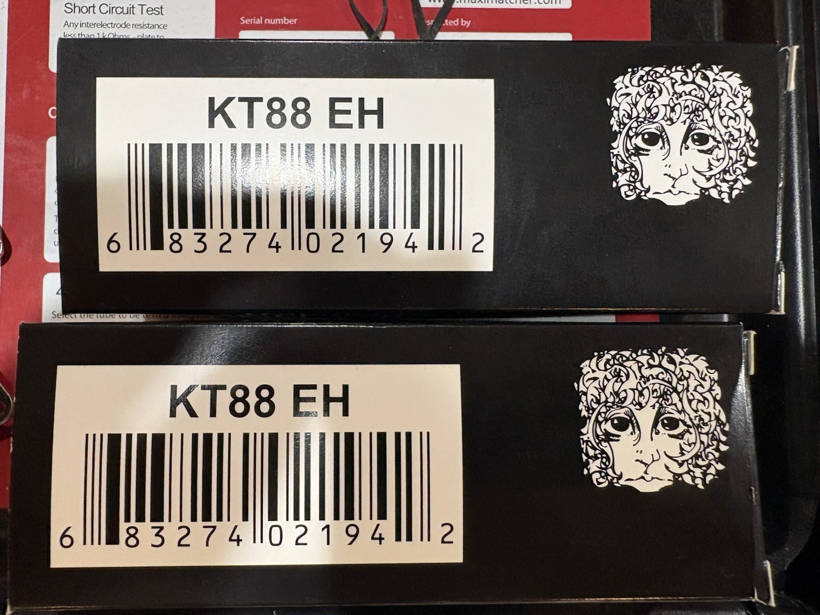 Electro-Harmonix KT88 / 6550 New In Box Factory Matched Tube Pair: Dealer Stock