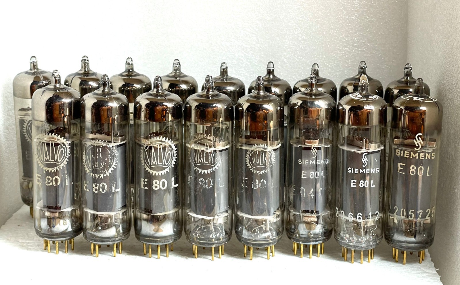 25 x Tube E80L 6227 Valvo Siemens Philips