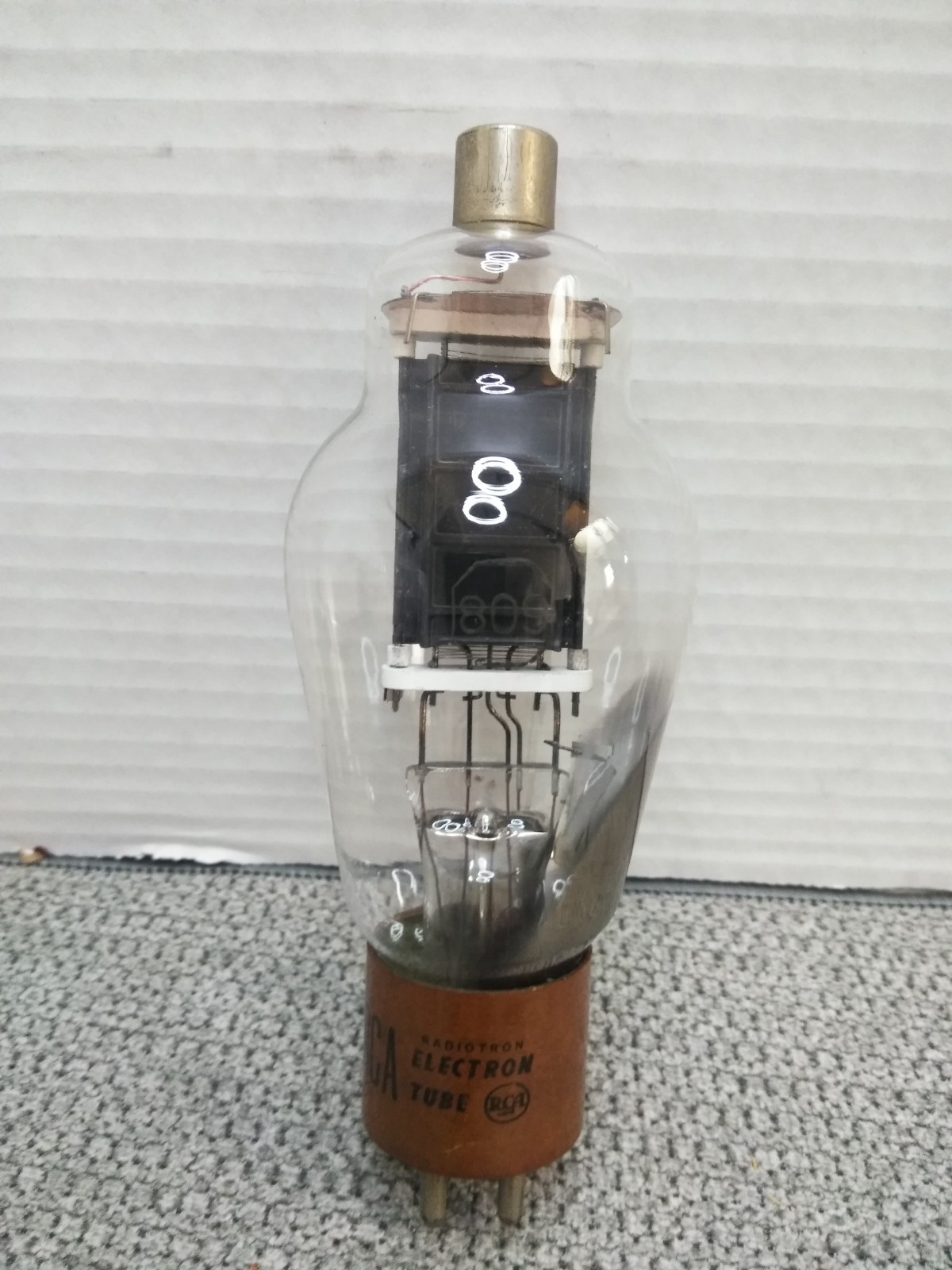 VTG. RCA RADIOTRON ELECTRON 809 VACUUM TUBE ~ USA ~