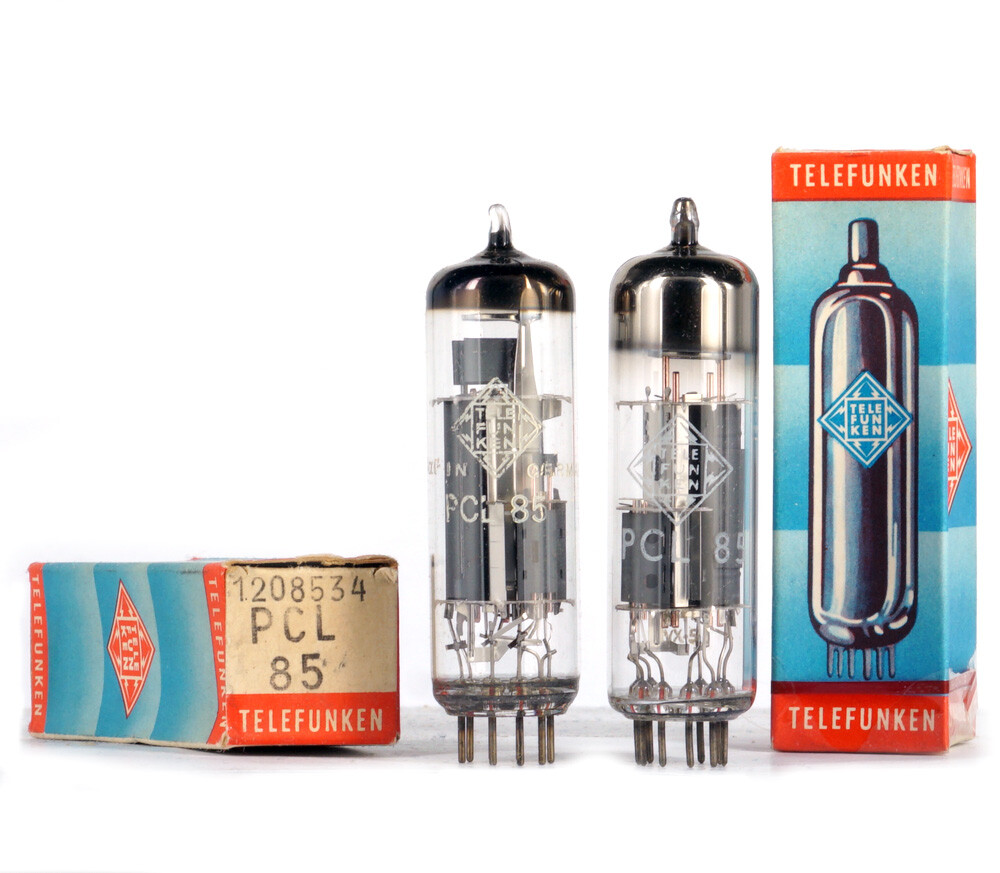 ONE PCL85/18GV8 TELEFUNKEN NOS Tube Röhre Valve Lampe Valvola 진공관 真空管 Valvula