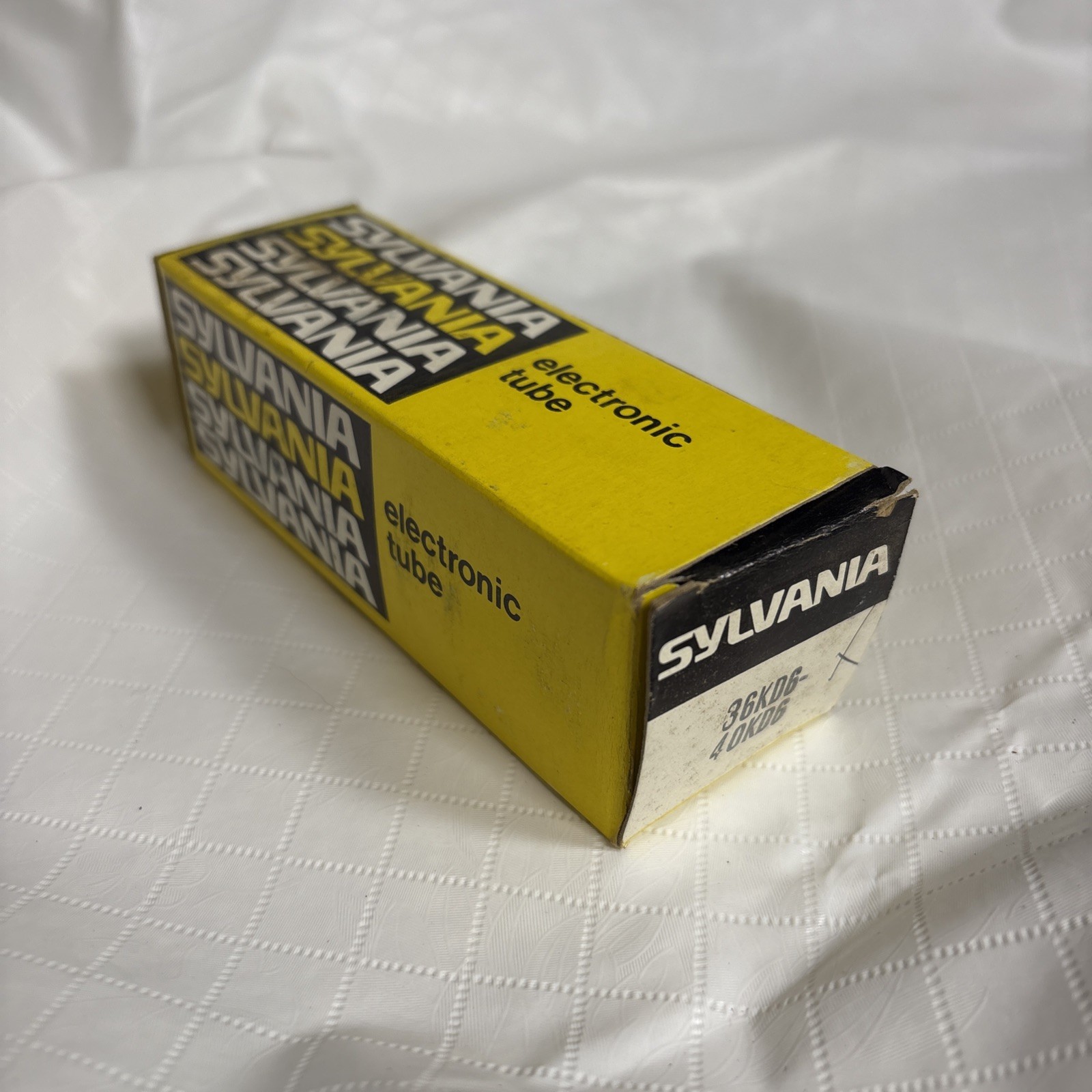 Sylvania 36KD6 40KD6 NOS 100% Grey Plate Triple O Getter Serious Tubes S805