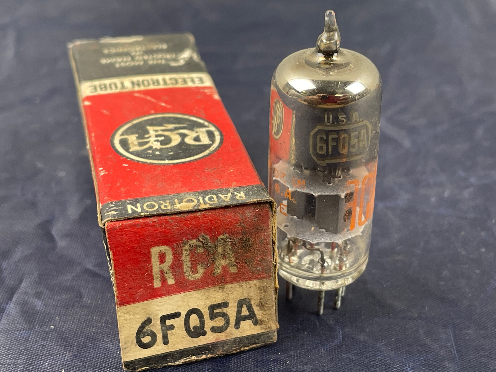 Vacuum Tubes RCA Collection Lot 6: 6dc6 rca 6dc8 6cg8a 6DE7 9AU7 6Fq5A Set #15