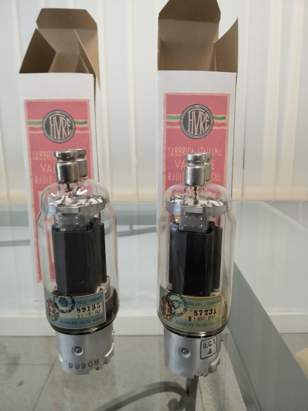 vacuum tube 2 valvole 5C110 finali audio di potenza fivre