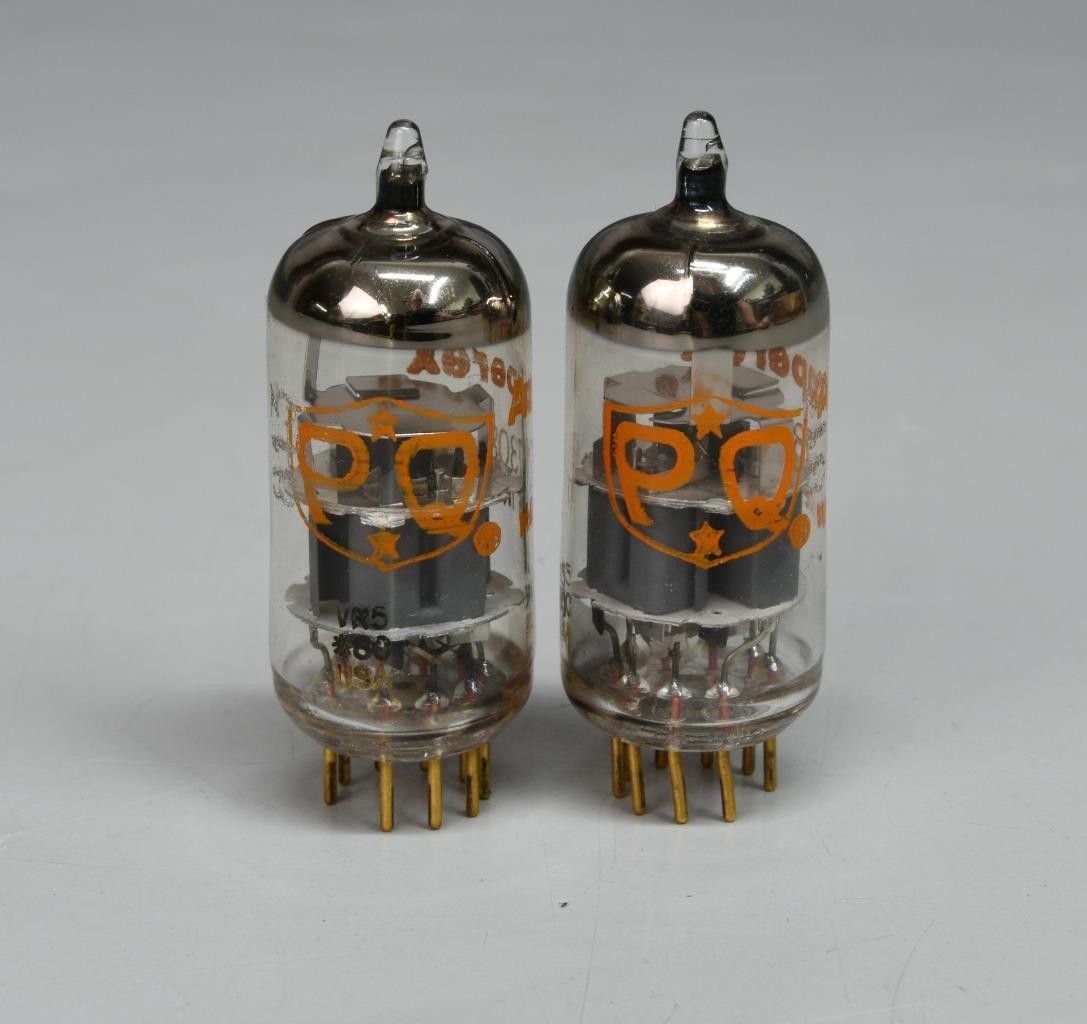 2 AMPEREX PQ 7308 PREMIUM TUBES UPGRADED 6922 with ORANGE LABEL #Z26