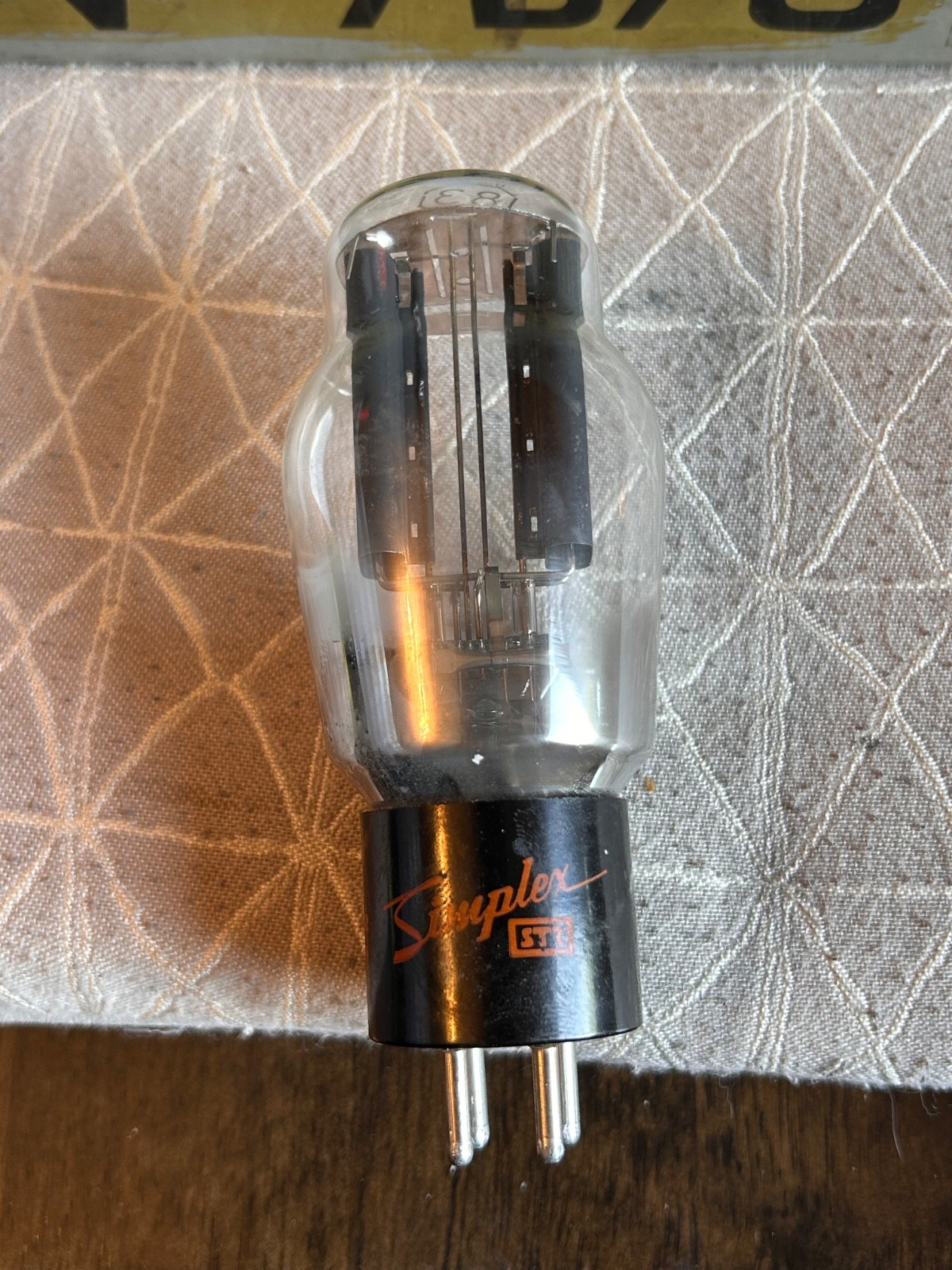 Vintage Simplex type 83 Rectifier Vacuum Tubes-Tested Strong 41/42 selling each