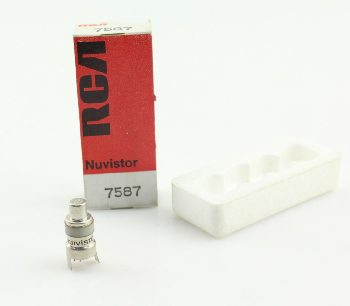 New NOS Qty 1 RCA 7587 NUVISTOR NOS Sharp Cutoff Tetrode Tube Made in USA