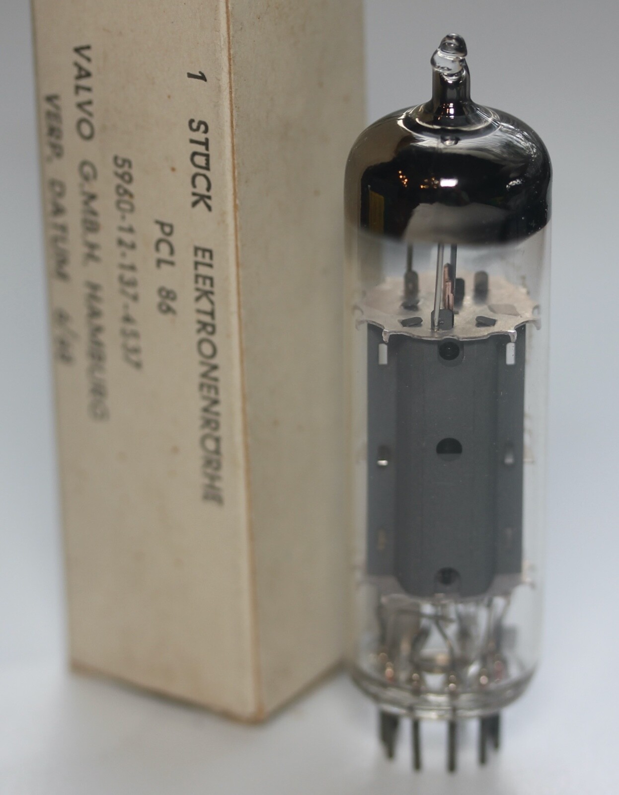 PCL86 14GW8 NOS 1960’s SIEMENS PLATINUM QUALITY SINGLE TUBE “BWB” BUND HAMBURG