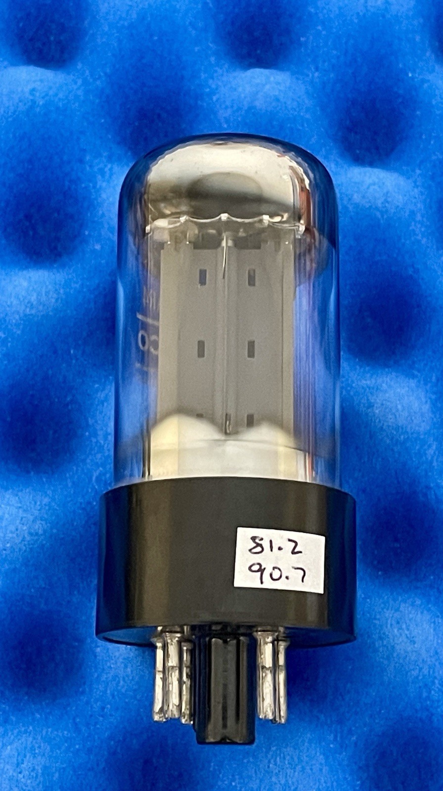 ONE Mullard GZ34 5AR4 Tube / Great Britain/FAT OO Getter / etracer Tested Dynaco