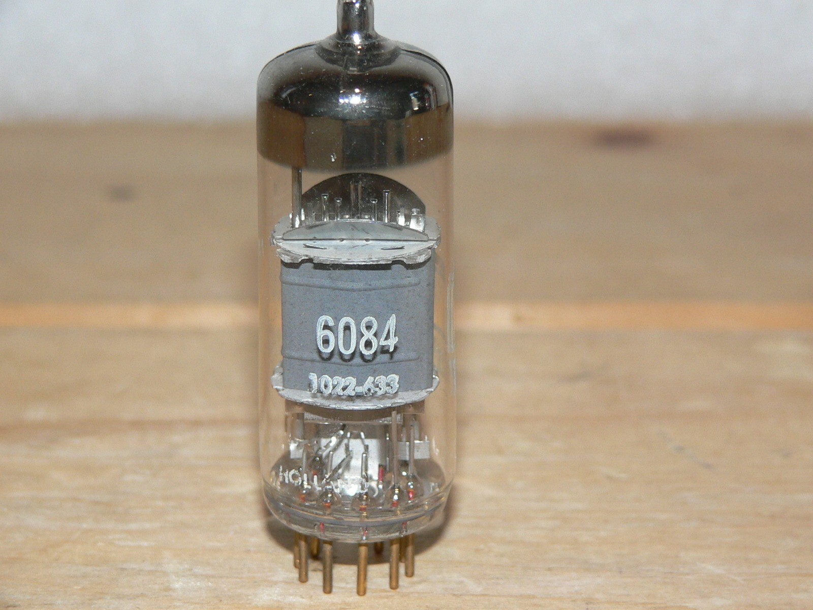 1 Mullard 6084/E80F Tube (Netherlands) Test good-Goldpins
