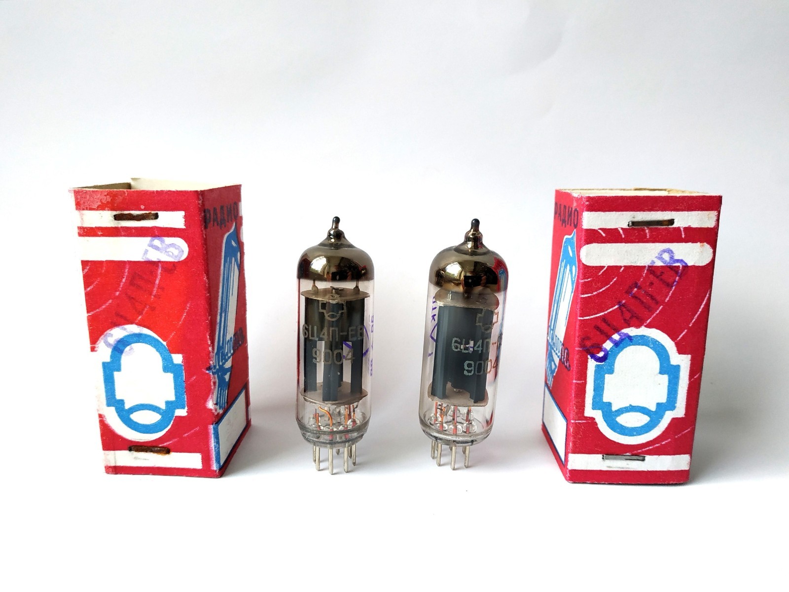 4pcs 6C4P-EV ~ 6Z4 EZ90 6BX4 6X4 6202 U78 12X4 Rectifier Tubes New in Box