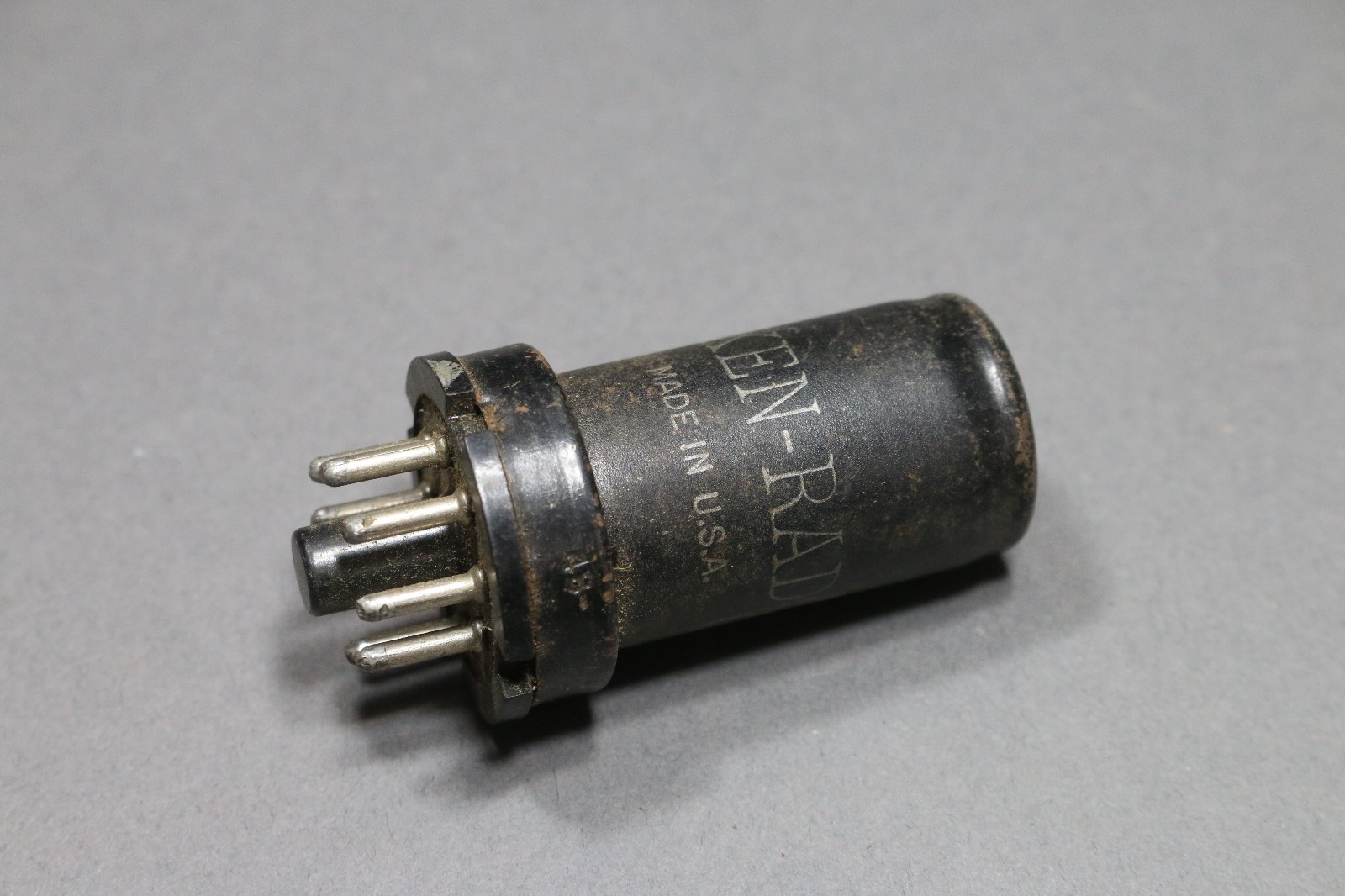 Vintage Ken-Rad 6SJ7 Tube VT-116 5693 Metal Preamp Audio Pentode Military Tested