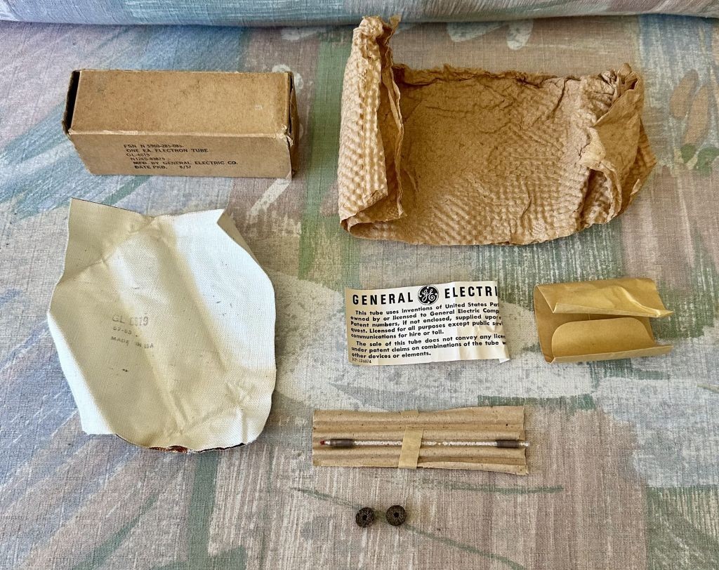General Electric GL-6619 Gas Discharge Electron Tube – Vintage & Rare 1957