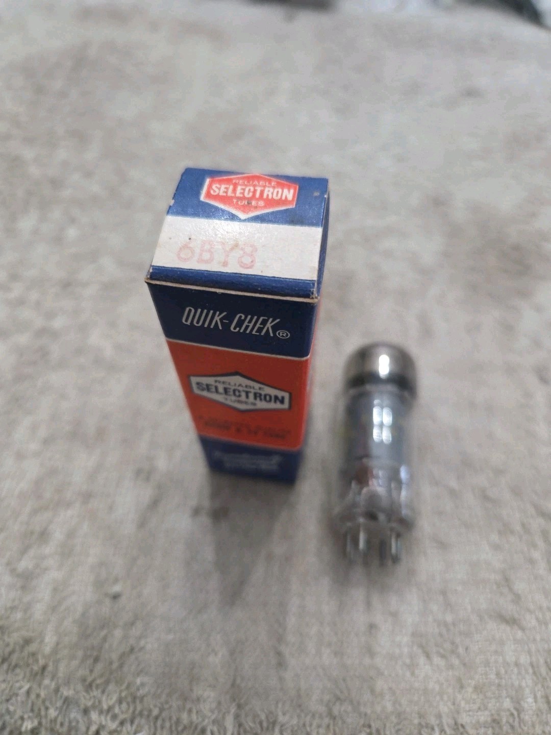 NOS Reliable Selectron 6BY8 Vacuum Tube