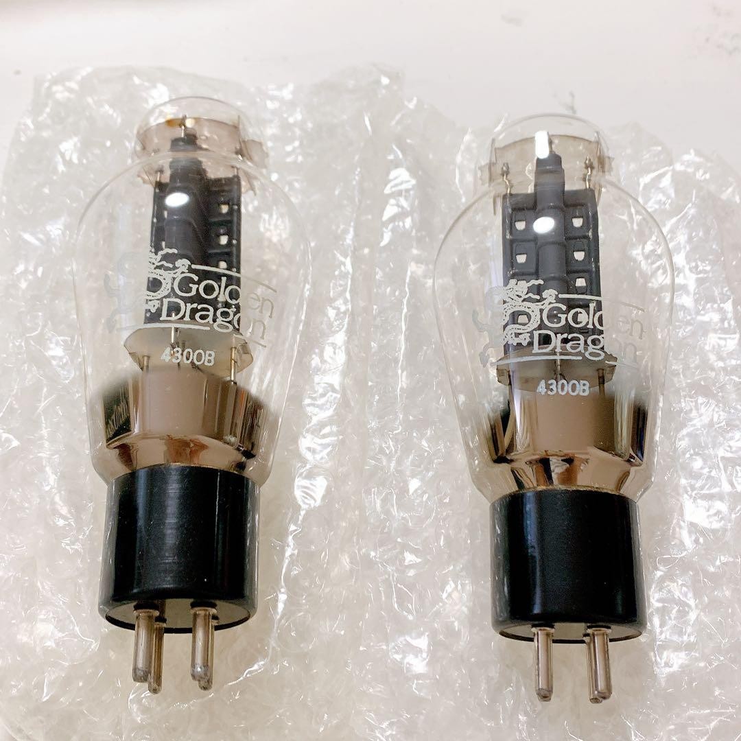 Golden Dragon 4-300B Tube Set of 2 Used Untested