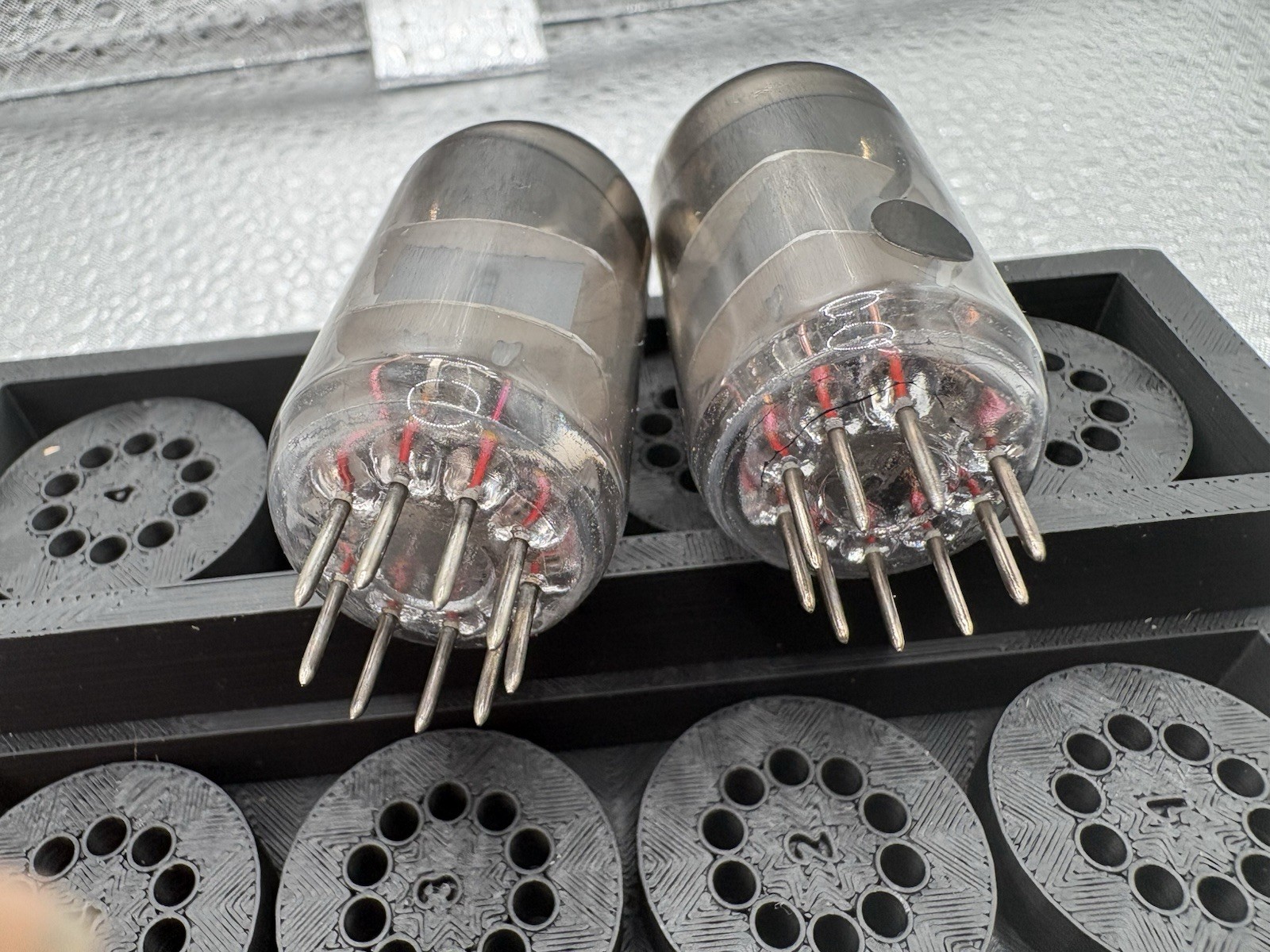 Amplitrex Tested used Voskhod 6n23p matched pair Dated 75 And 79 U.S Stock 6922