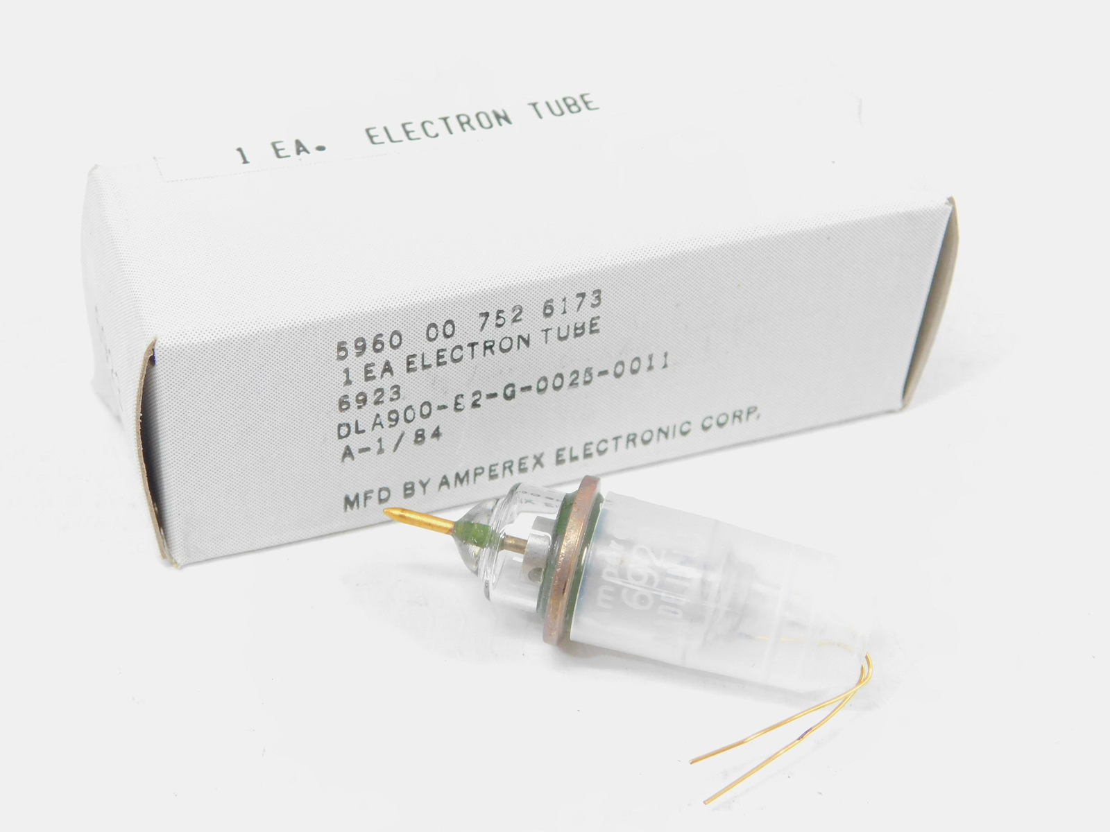 Amperex 6923 EA52 Vintage NOS Gold Pin Vacuum Tube (several available)