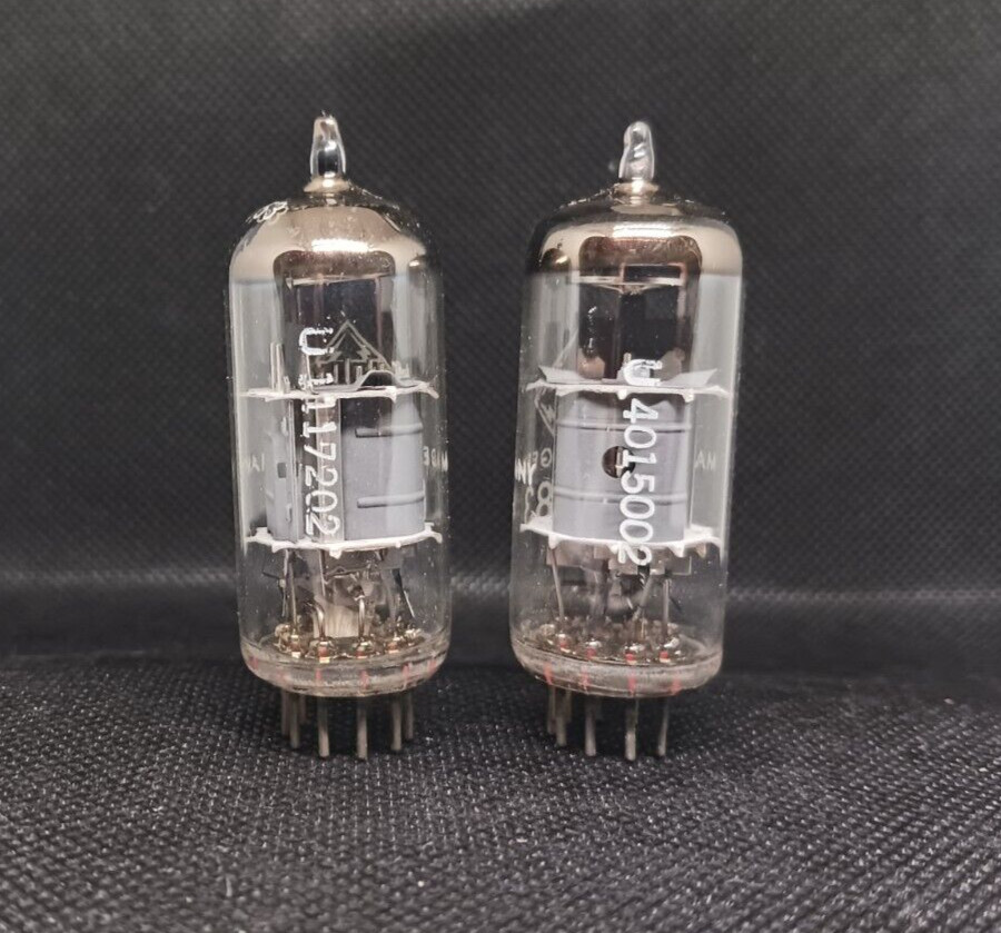 2 x ECF83 TELEFUNKEN TUBE NOS n900