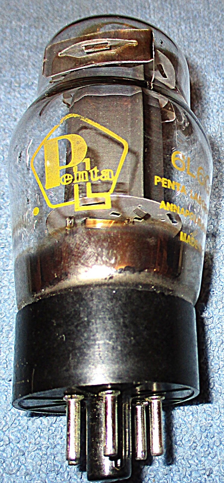 1 Penta 6L6-GC Vacuum Tube – Audio Power Pentode for Vintage Radios & Amps